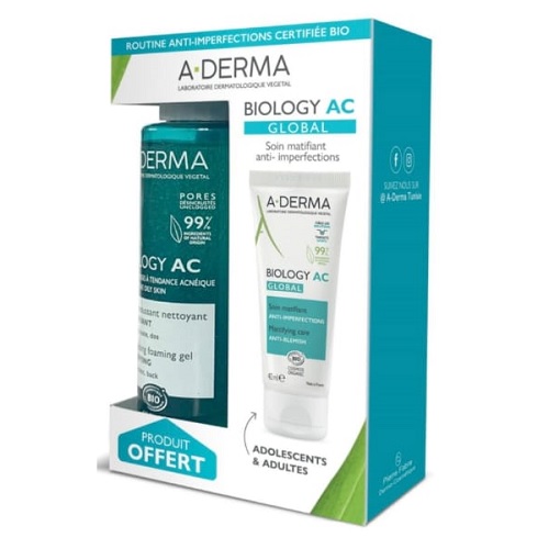 ADERMA PACK BIOLOGY AC GLOBAL+GEL 100ML GR