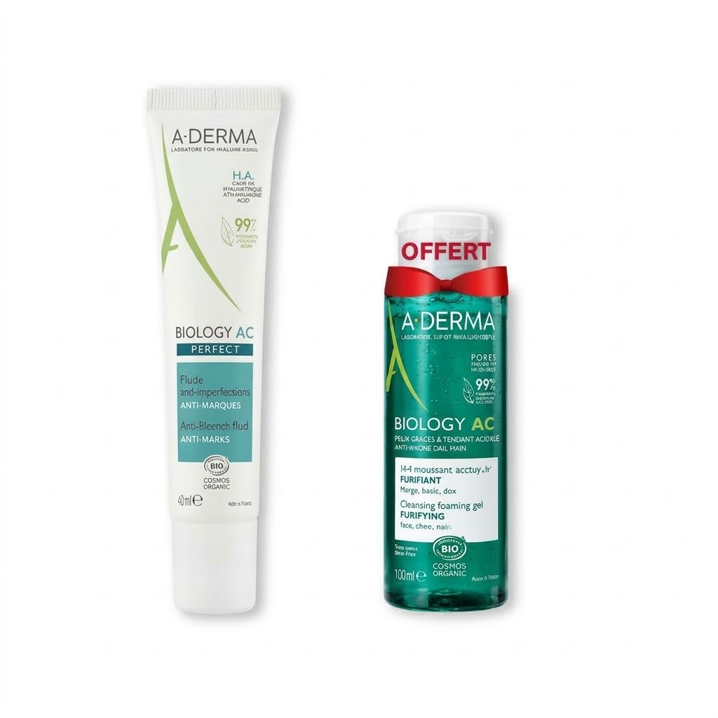 ADERMA PACK BIOLOGY AC PERFECT 40ML+GEL 100ML GR