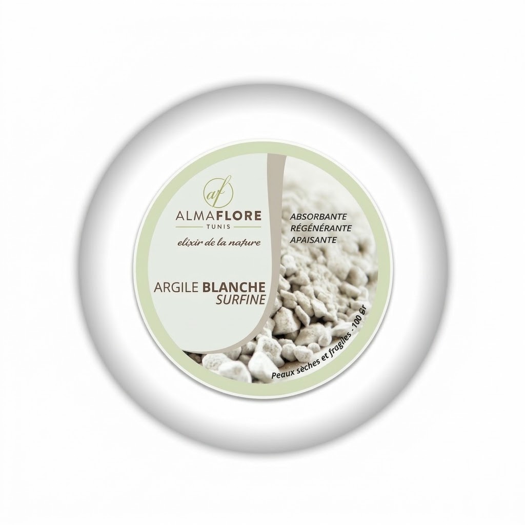 ALMAFLORE ARGILE BLANCHE SURFINE 100 GR