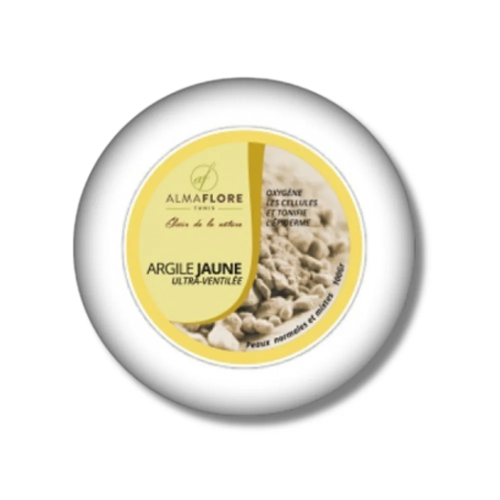 ALMAFLORE ARGILE JAUNE 100 GR