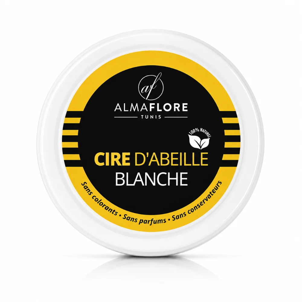 ALMAFLORE CIRE D'ABEILLE BLANCHE
