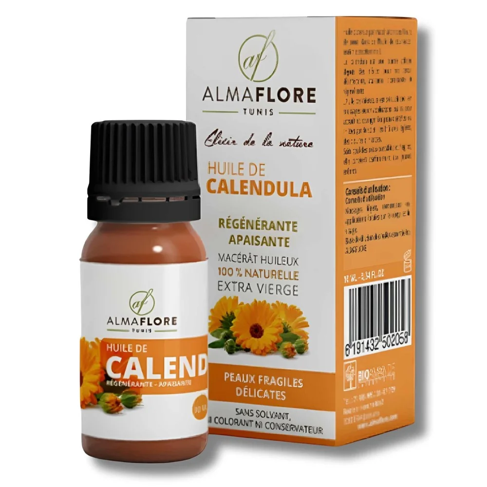 ALMAFLORE HUILE CALENDULA 10 ML
