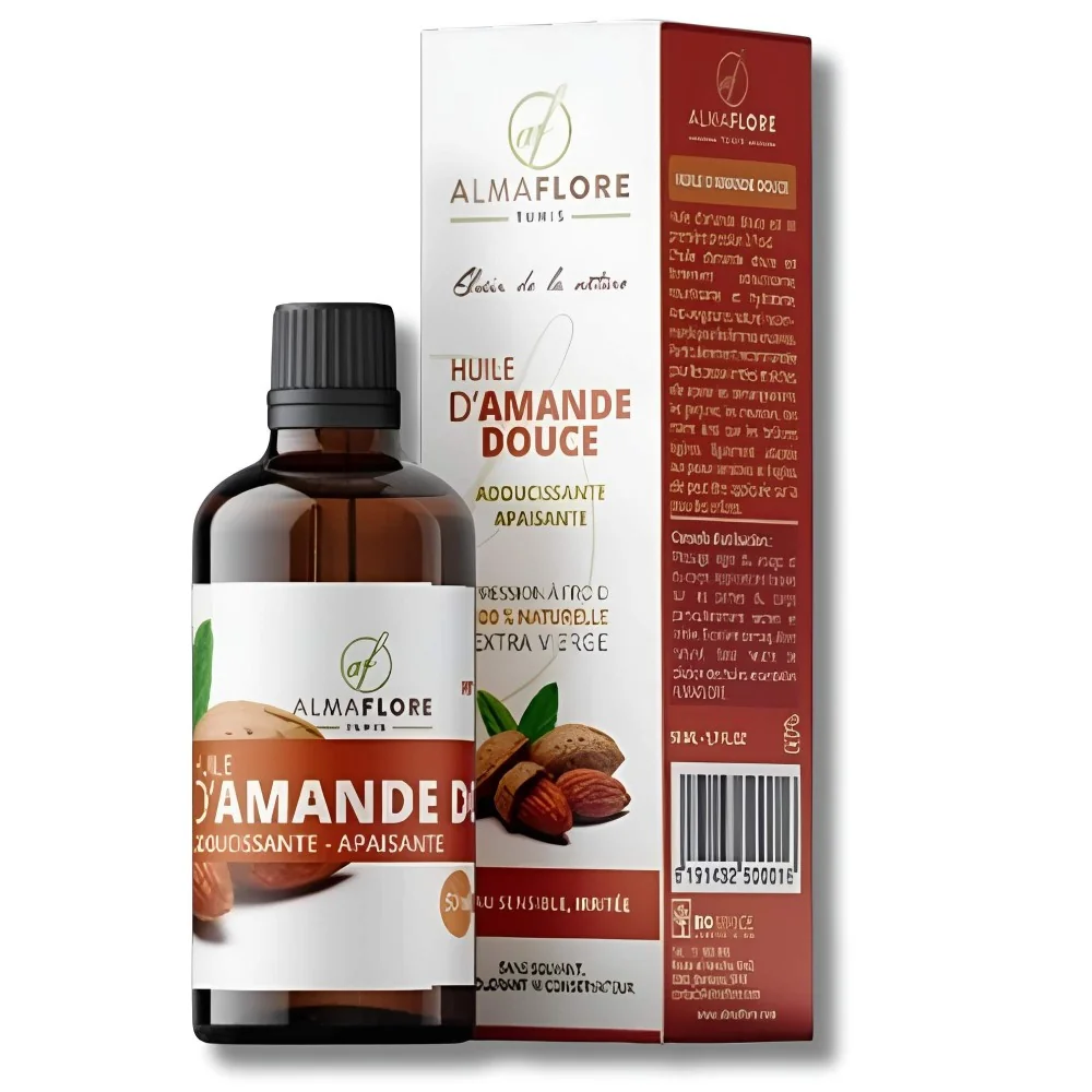ALMAFLORE HUILE D'AMANDE DOUCE 50 ML