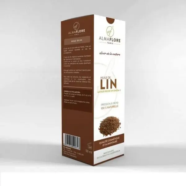 ALMAFLORE HUILE DE LIN 10 ML
