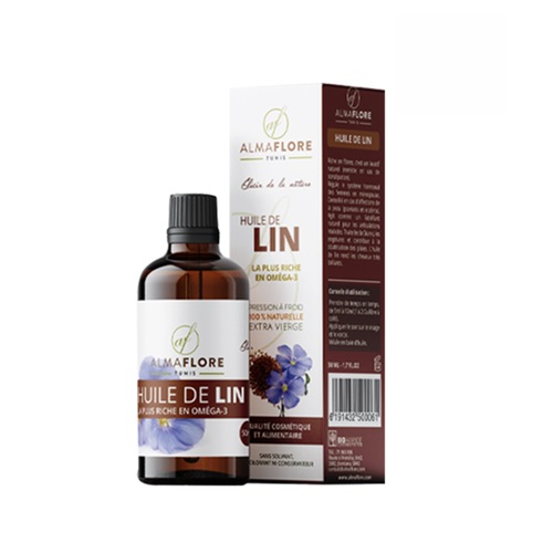 ALMAFLORE HUILE DE LIN 50 ML