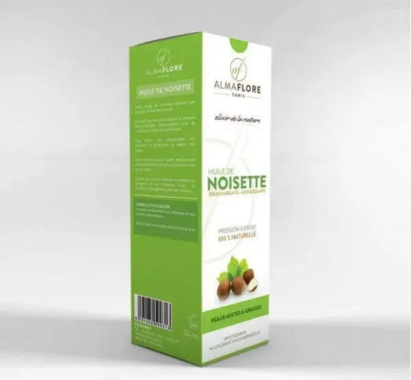 ALMAFLORE HUILE DE NOISETTE 50 ML