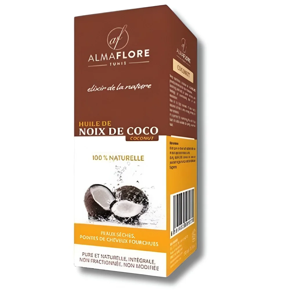 ALMAFLORE HUILE DE NOIX DE COCO 10 ML