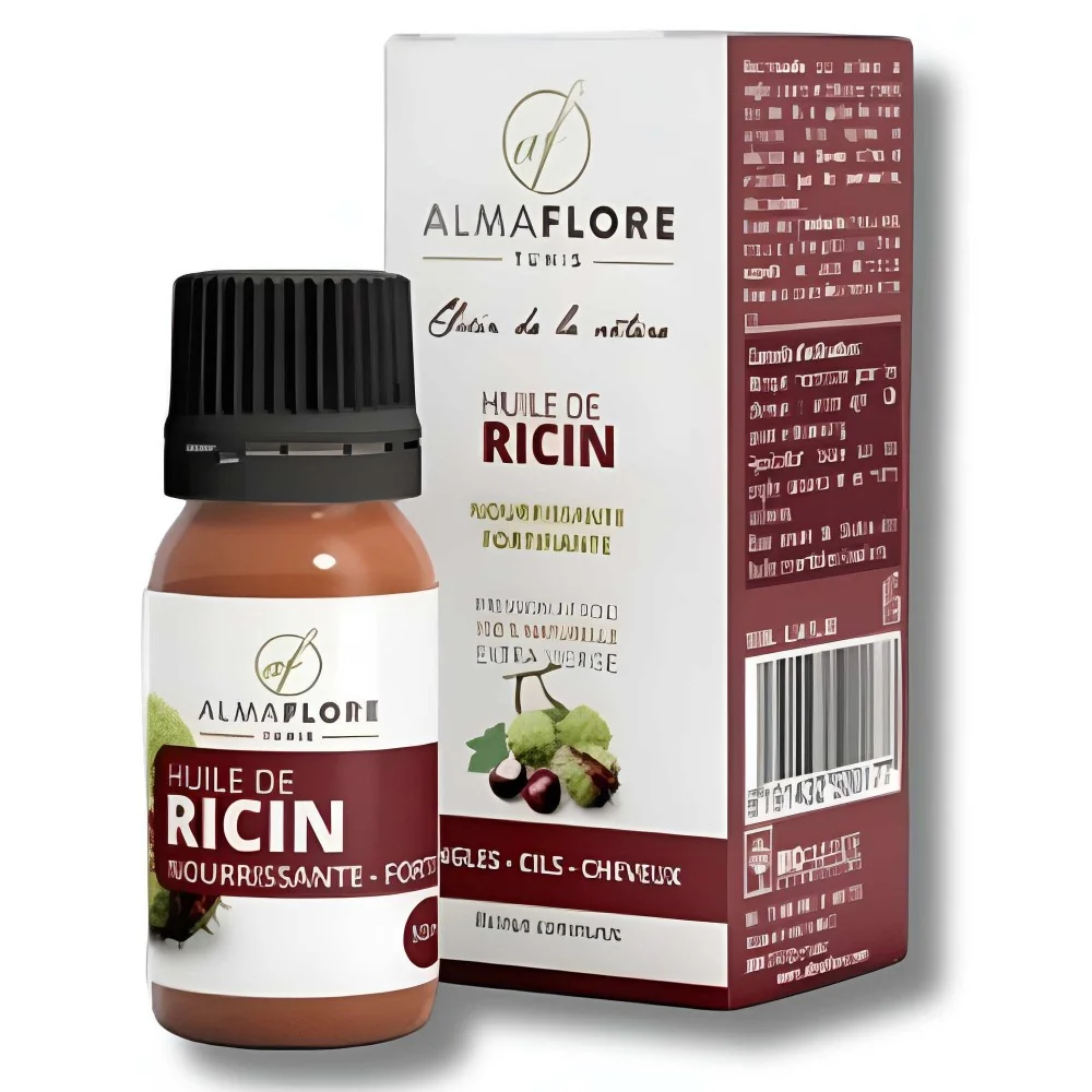 ALMAFLORE HUILE DE RICIN 10 ML