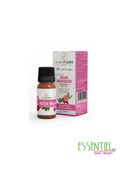 ALMAFLORE HUILE DE ROSE DE MUSQUEE 10 ML