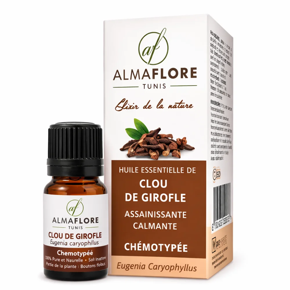 ALMAFLORE HUILE ESS. DE CLOU DE GIROFLE 10 ML