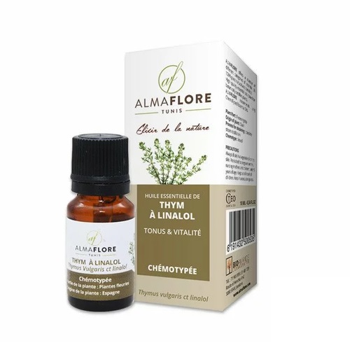 ALMAFLORE Huile essentielle de Thym à linalol 10 ml