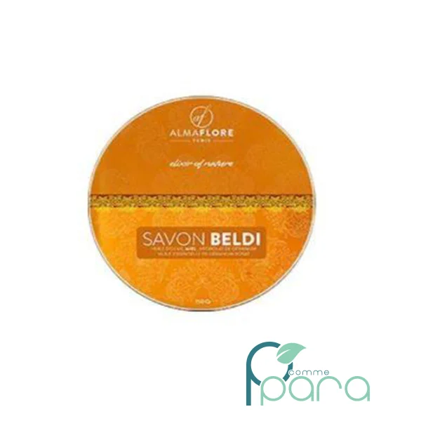 ALMAFLORE Savon Beldi au Miel 150 g